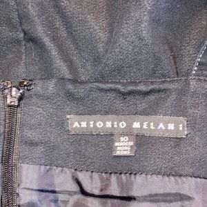 Black dress. Wear alone or with a turtle neck